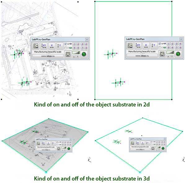 LabPP_GenPlan in 2d or 3d window LabPP_GenPlan in 2d or 3d window