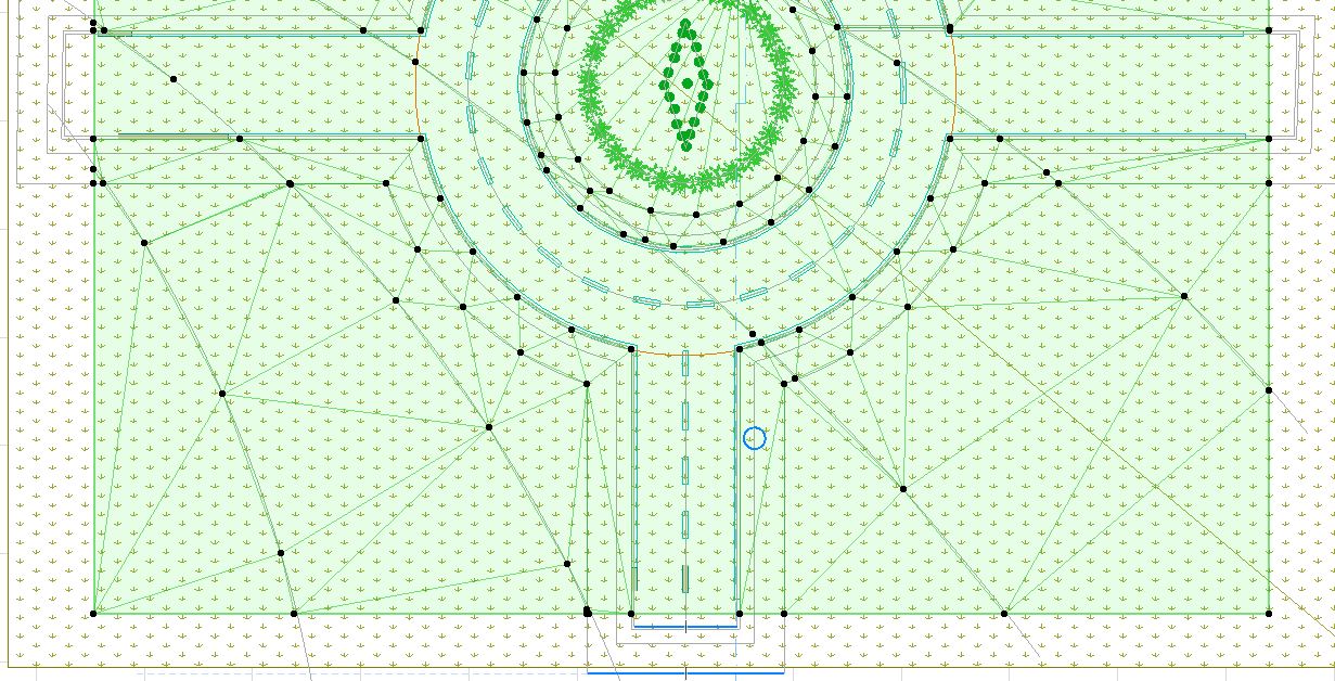 Процесс создания дороги в ARCHICAD Процесс создания дороги в ARCHICAD
