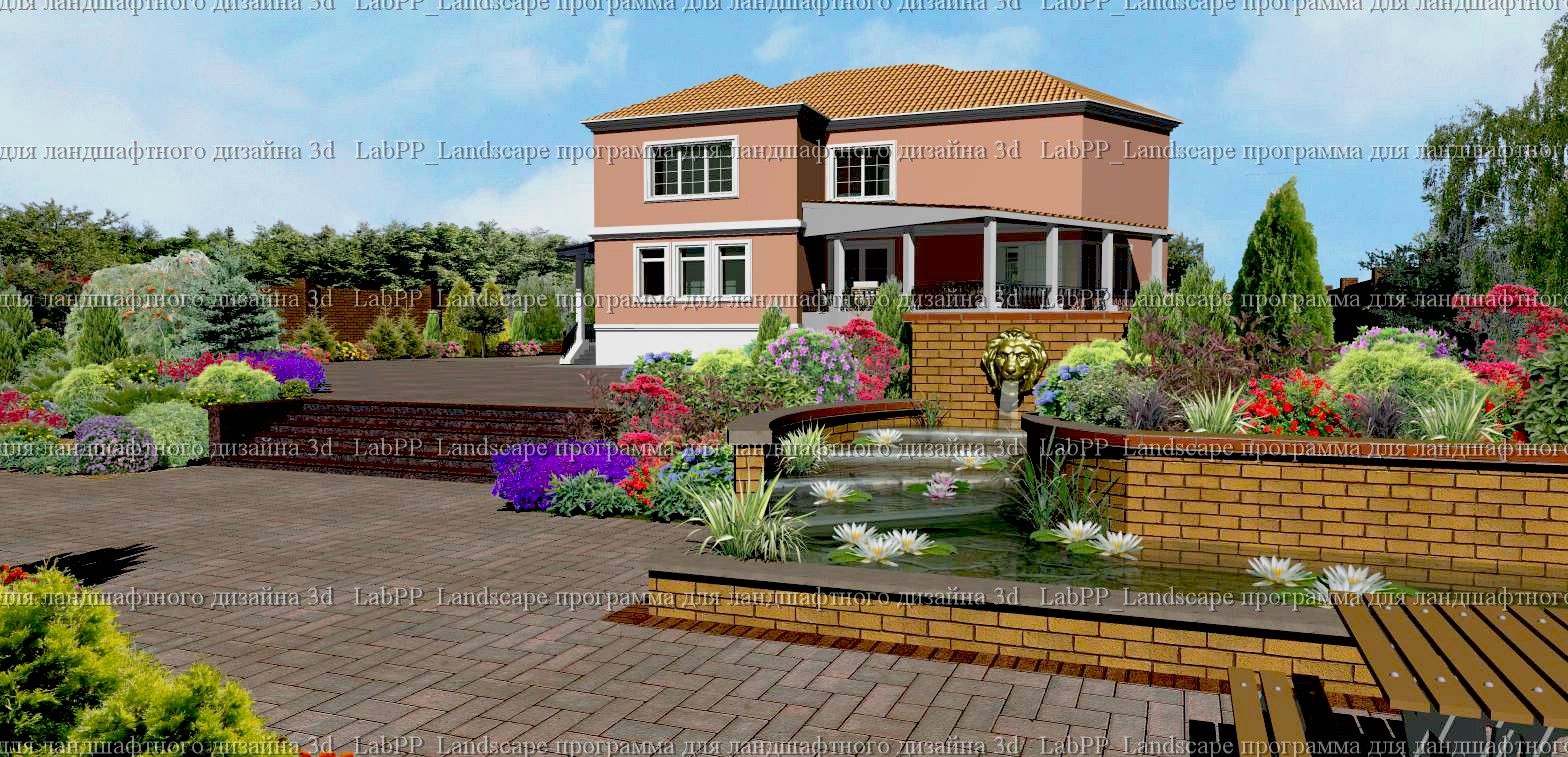 Ландшафтный дизайн в ARCHICAD Ландшафтный дизайн в ARCHICAD