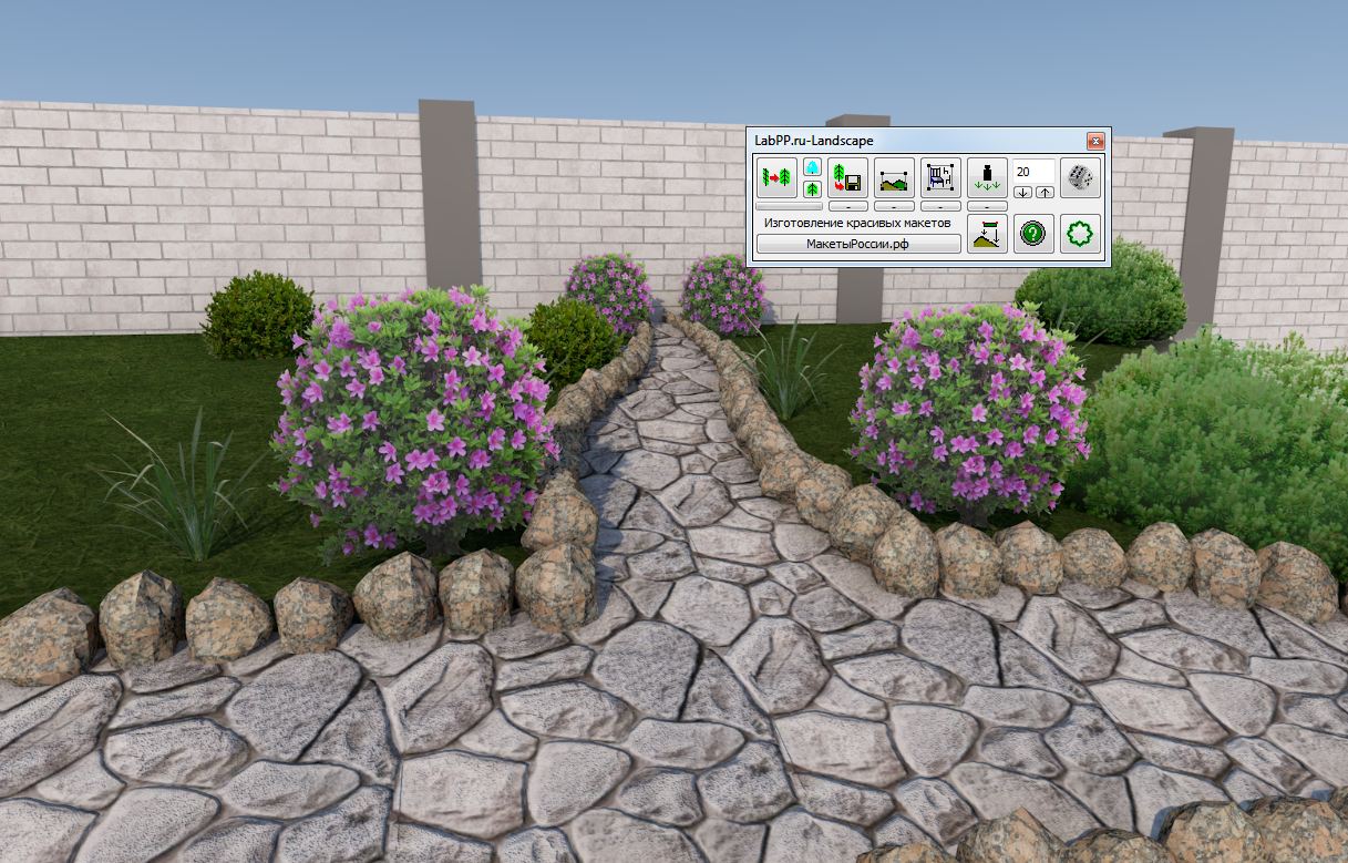 Ландшафтный дизайн в ARCHICAD Ландшафтный дизайн в ARCHICAD